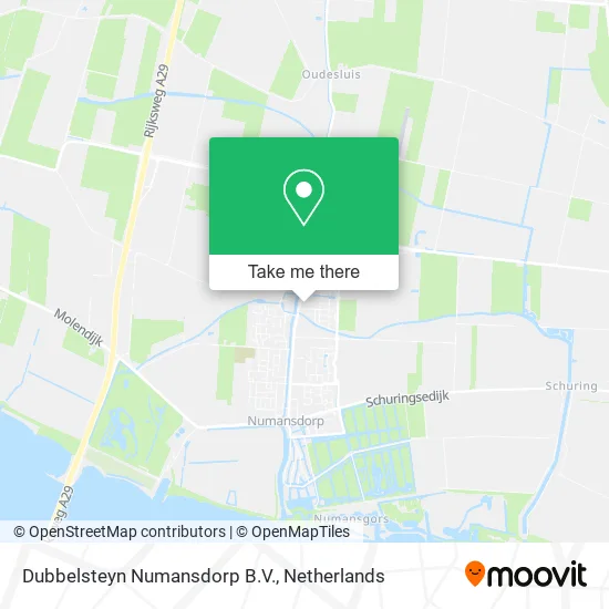 Dubbelsteyn Numansdorp B.V. map