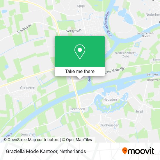 Graziella Mode Kantoor map
