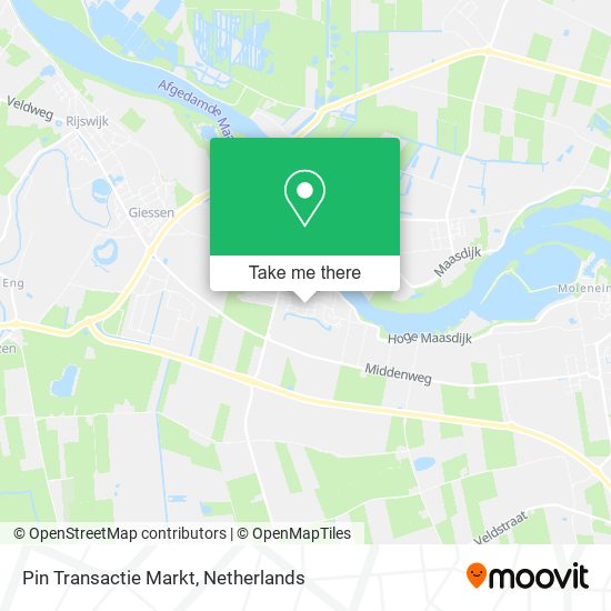 Pin Transactie Markt map