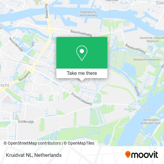 Kruidvat NL map