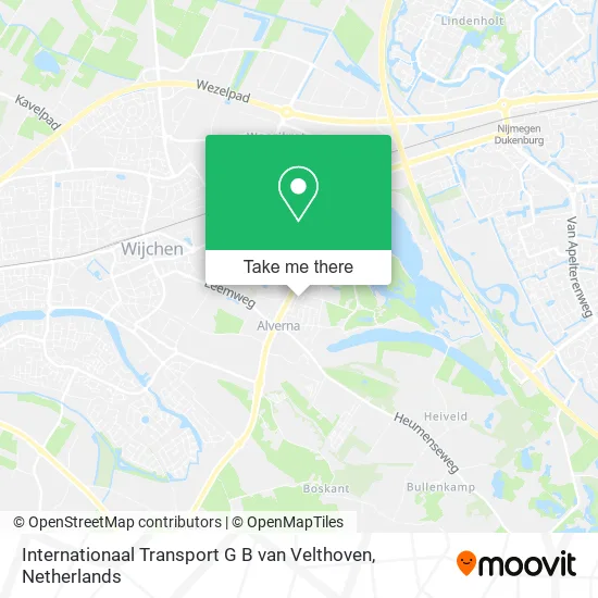 Internationaal Transport G B van Velthoven map