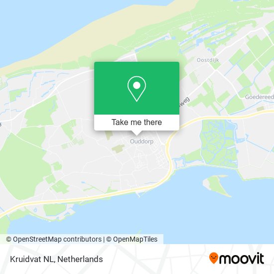 Kruidvat NL map