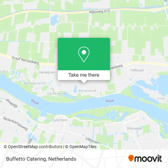 Buffetto Catering map