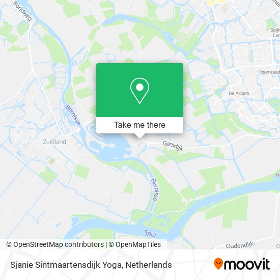 Sjanie Sintmaartensdijk Yoga map