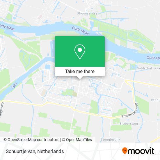 Schuurtje van map