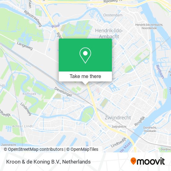 Kroon & de Koning B.V. map