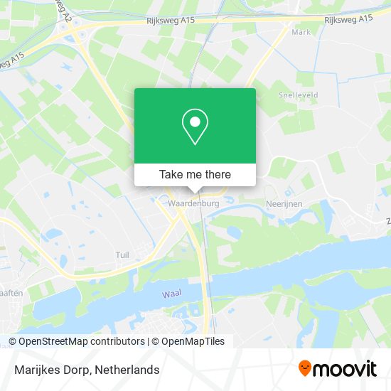 Marijkes Dorp map