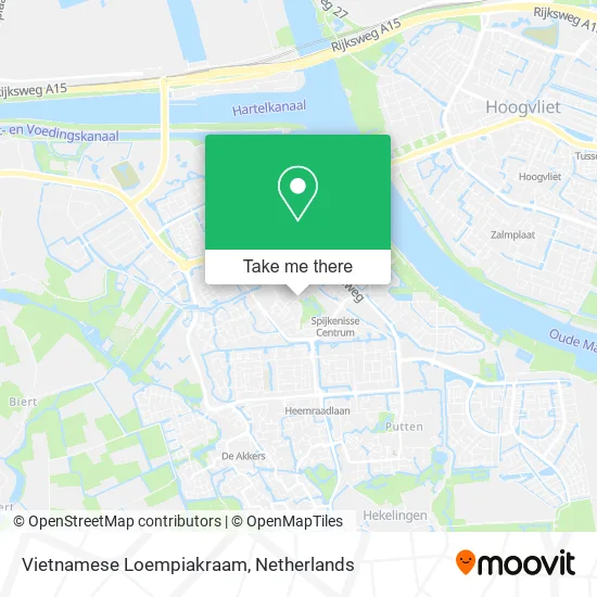 Vietnamese Loempiakraam Karte