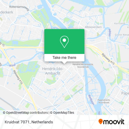 Kruidvat 7071 map