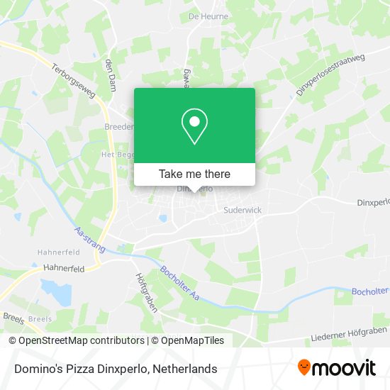 Domino's Pizza Dinxperlo map