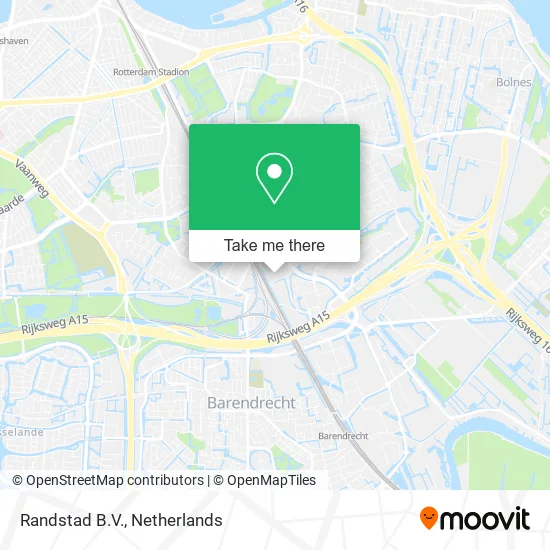 Randstad B.V. map