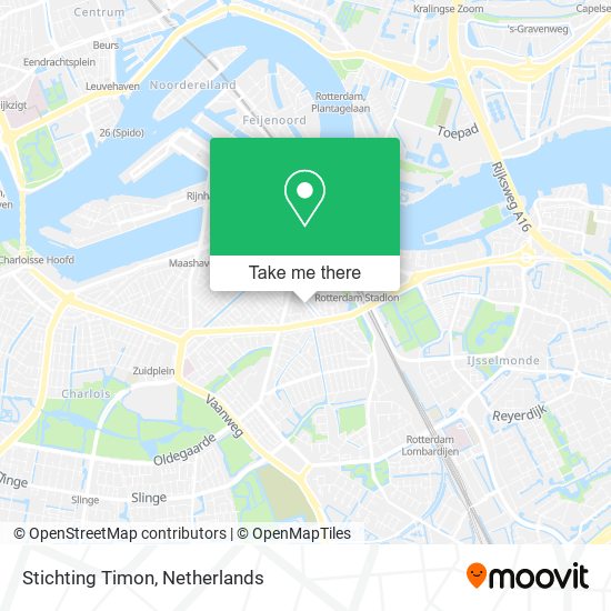 Stichting Timon map