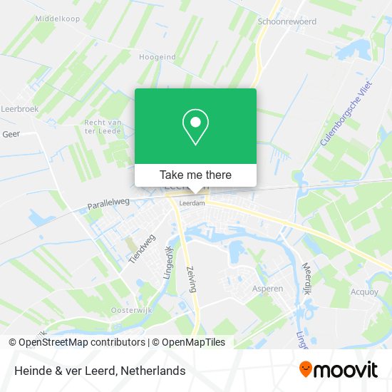 Heinde & ver Leerd map