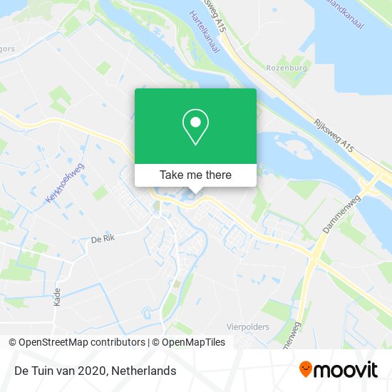 De Tuin van 2020 Karte