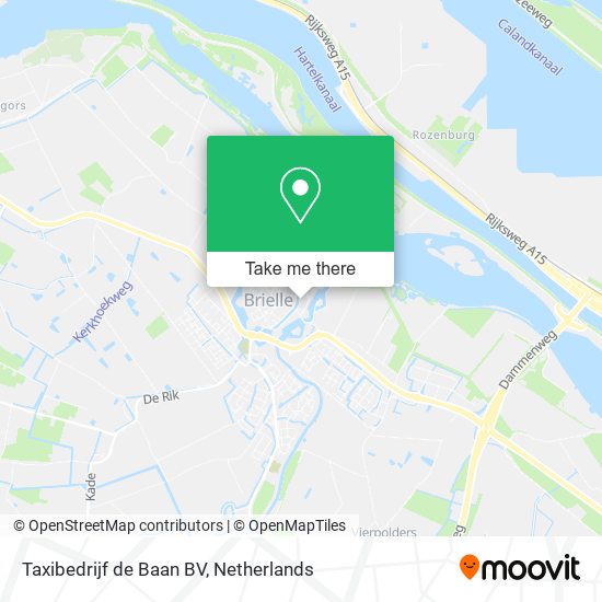 Taxibedrijf de Baan BV map