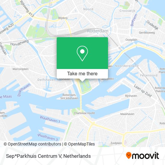 Sep*Parkhuis Centrum V map