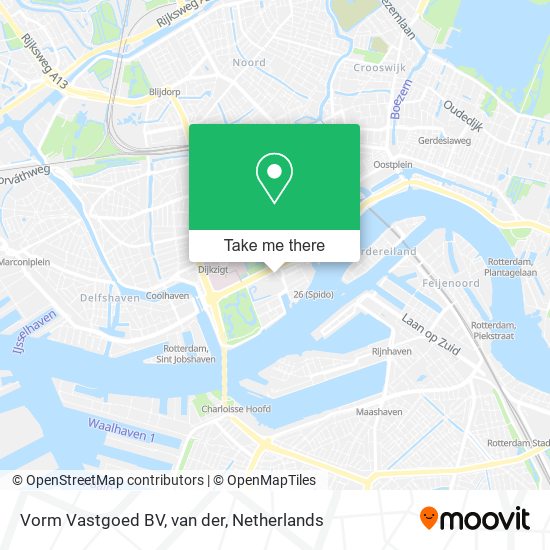 Vorm Vastgoed BV, van der map