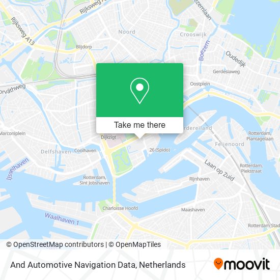 And Automotive Navigation Data map