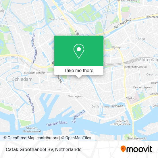 Catak Groothandel BV map