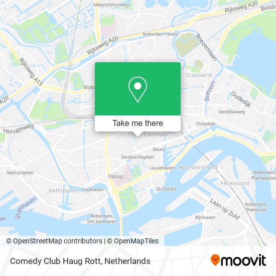 Comedy Club Haug Rott Karte