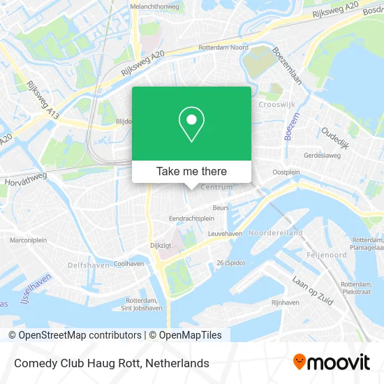 Comedy Club Haug Rott map