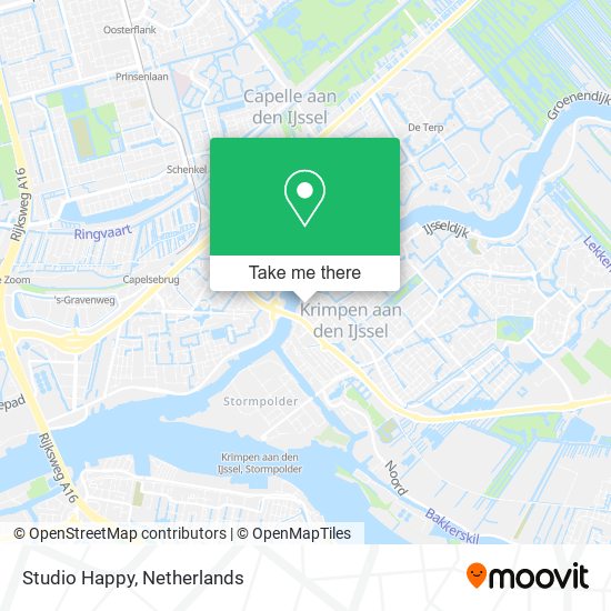 Studio Happy map