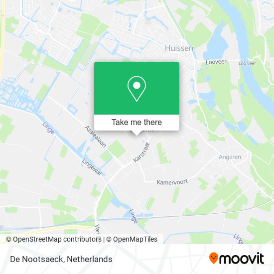 De Nootsaeck map