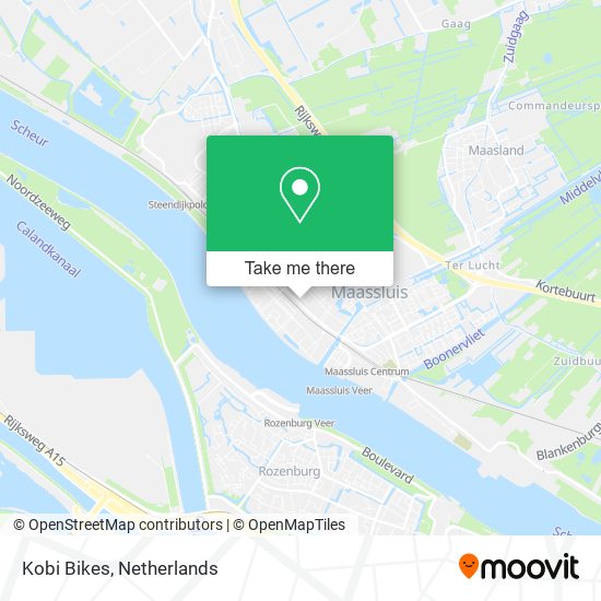 Kobi Bikes map