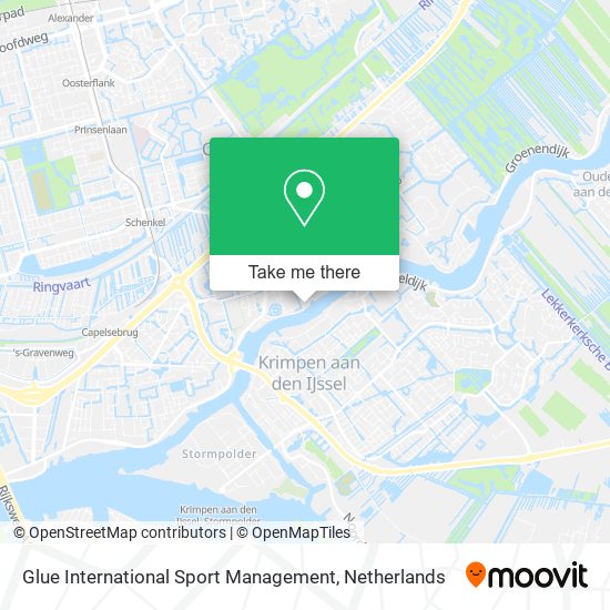 Glue International Sport Management map