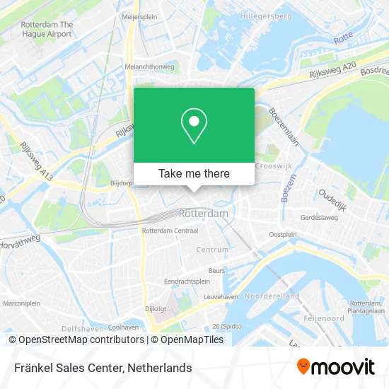 Fränkel Sales Center map