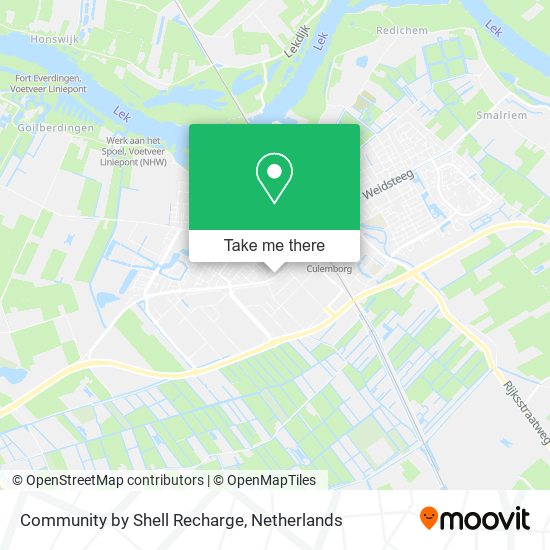 Community by Shell Recharge map