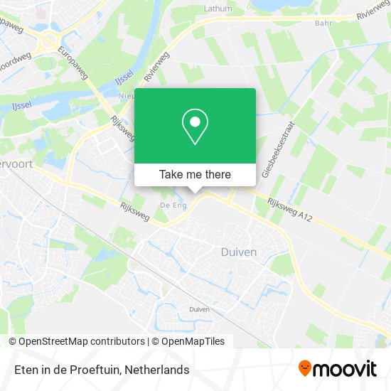 Eten in de Proeftuin map