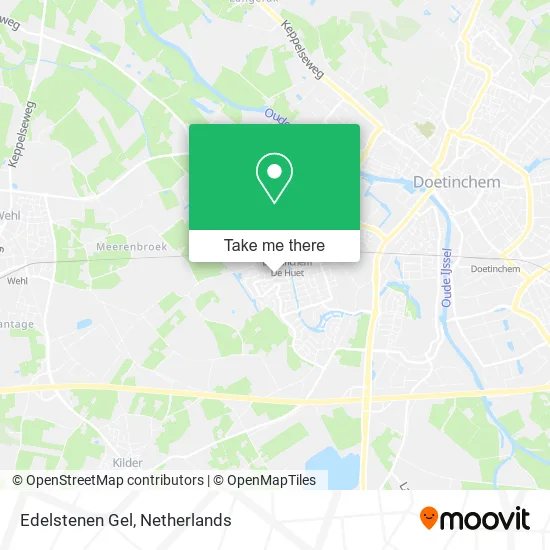 Edelstenen Gel map