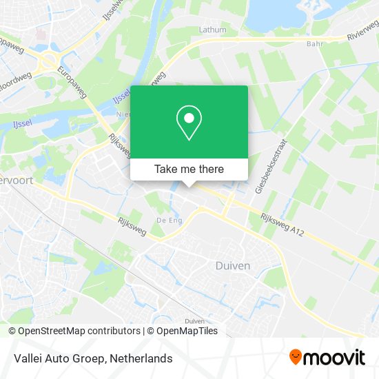 Vallei Auto Groep map