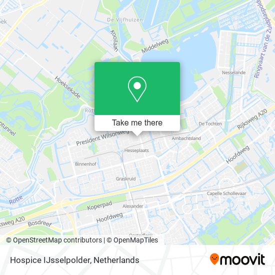 Hospice IJsselpolder map