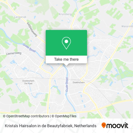 Krista's Hairsalon in de Beautyfabriek map