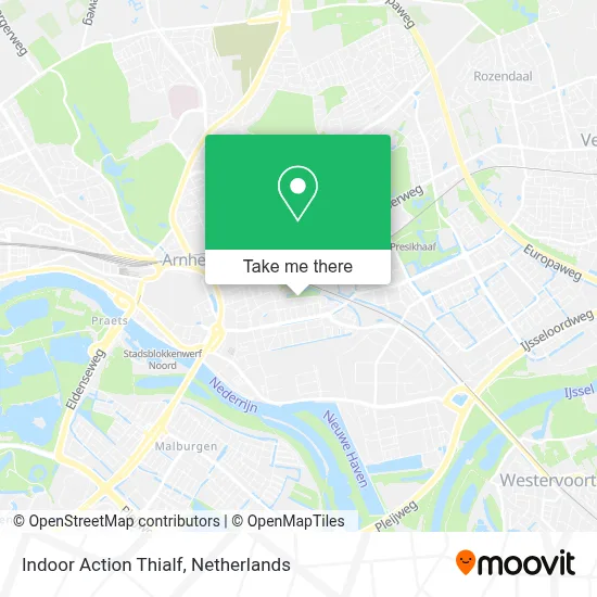 Indoor Action Thialf map