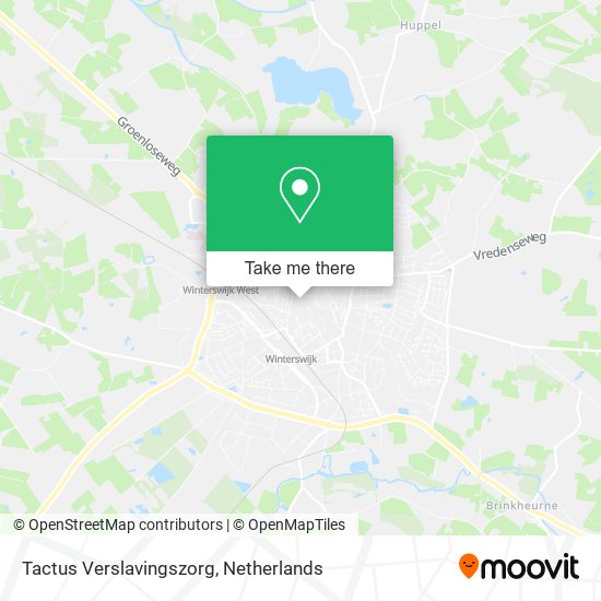 Tactus Verslavingszorg map