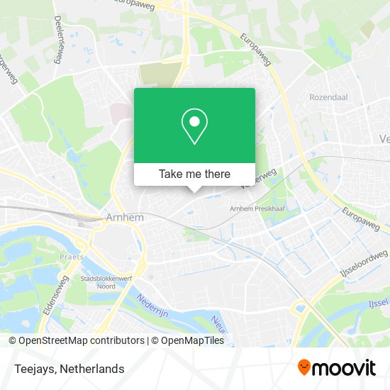 Teejays map