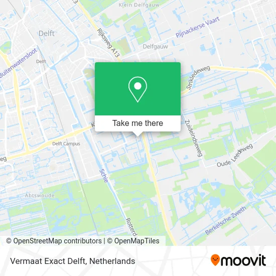 Vermaat Exact Delft map