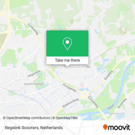 Regelink Scooters map