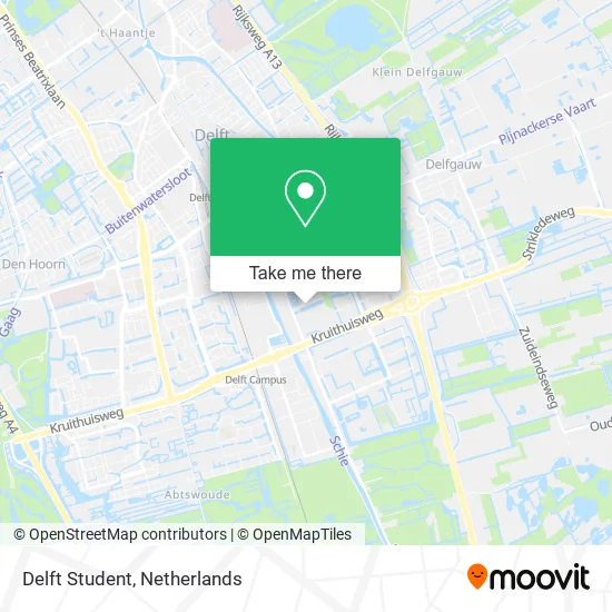 Delft Student map