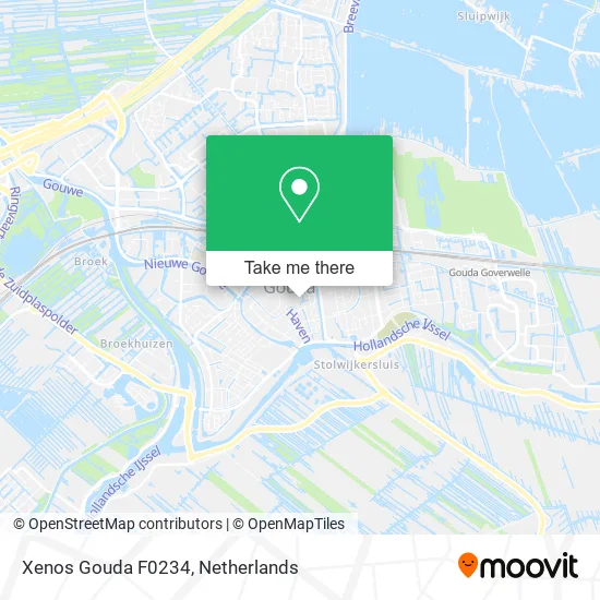 Xenos Gouda F0234 map