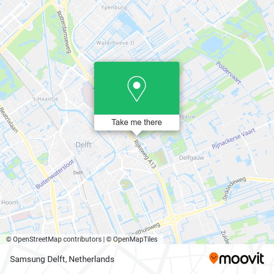 Samsung Delft map