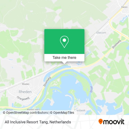 All Inclusive Resort Tang map