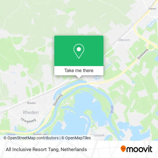 All Inclusive Resort Tang map