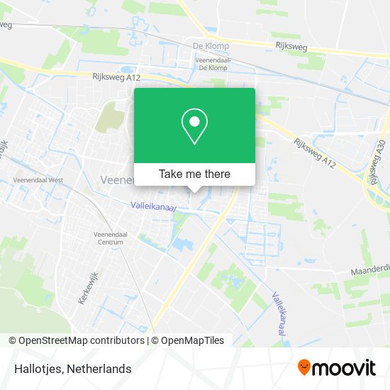 Hallotjes map