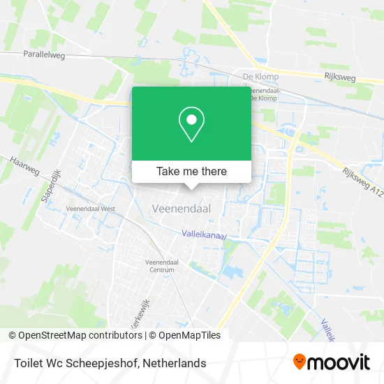 Toilet Wc Scheepjeshof map
