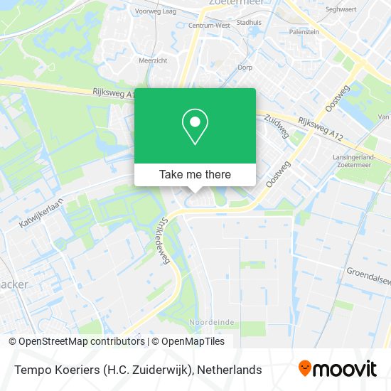 Tempo Koeriers (H.C. Zuiderwijk) Karte