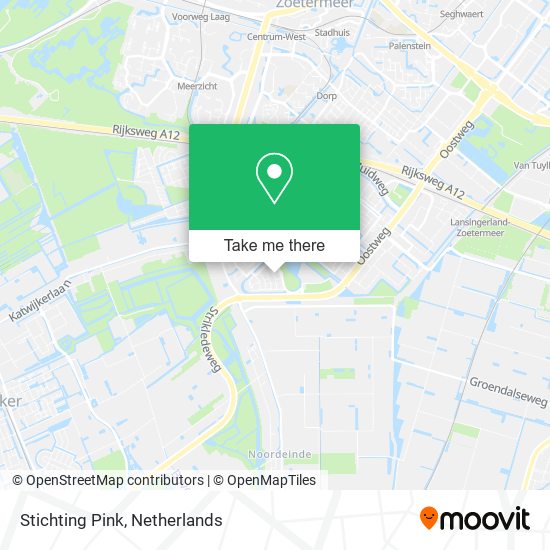 Stichting Pink map